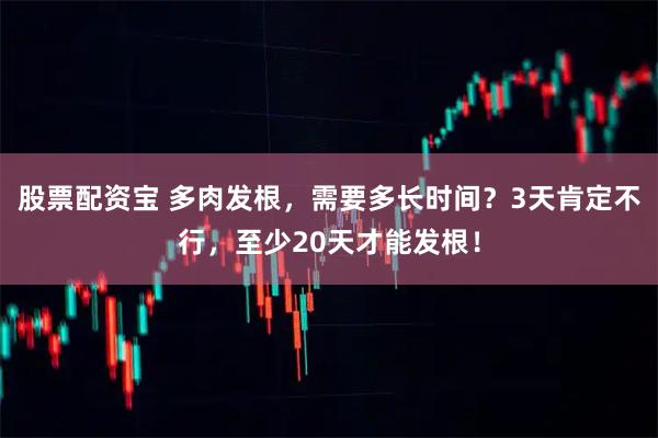股票配资宝 多肉发根，需要多长时间？3天肯定不行，至少20天才能发根！